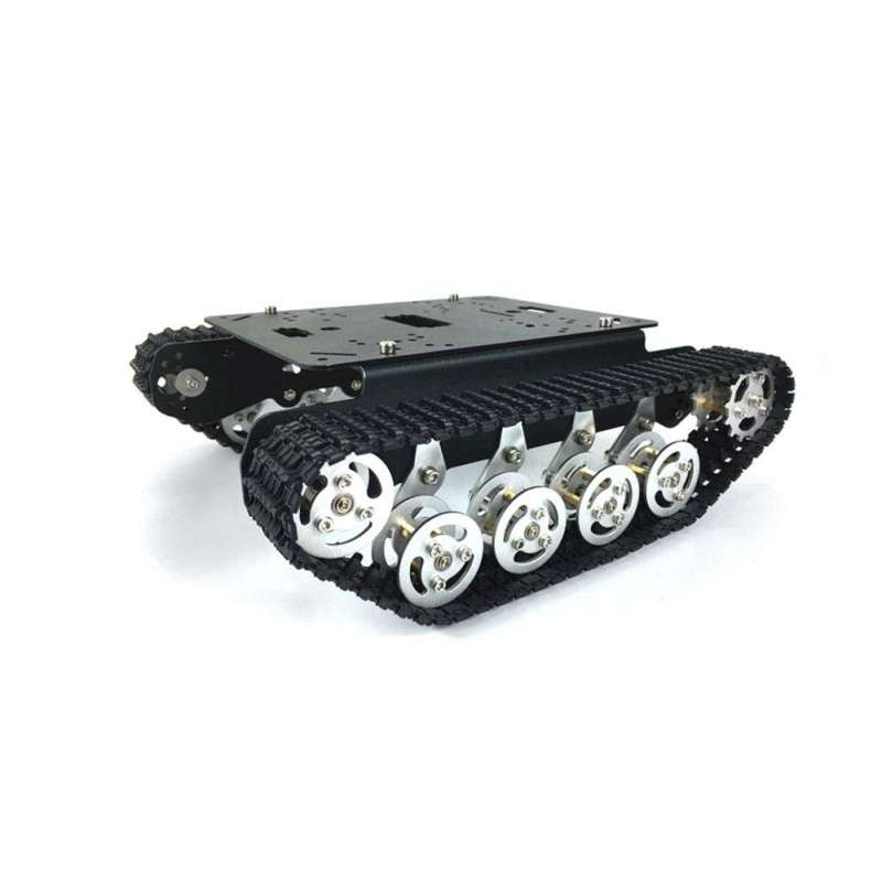 Ts Shock Absorber Metal Robot Tank Car Chassis For Arduino Er