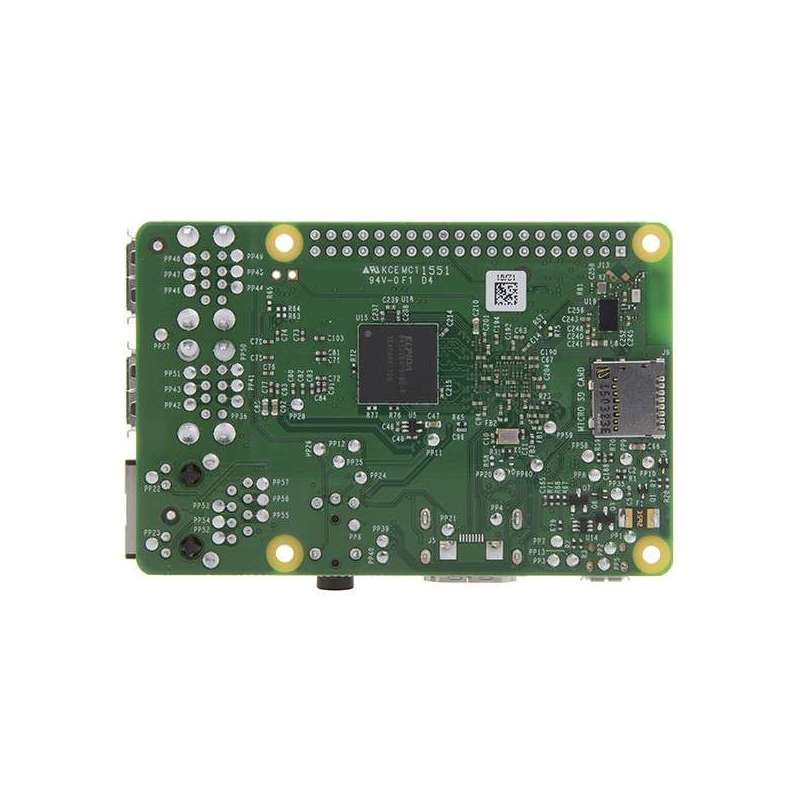 Raspberry Pi 3 Model B Quad Core 1 2GHz Broadcom BCM2837 64bit CPU 1GB