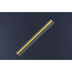 40pin 2.54mm Male Header - Yellow 5pcs pack (ER-CCC14025Y)