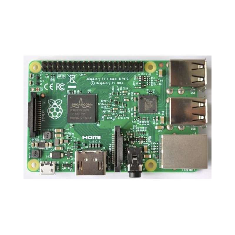 Raspberry Pi 2 Model B (Quad-core 800MHz,1GB LPDDR2, BCM2836)