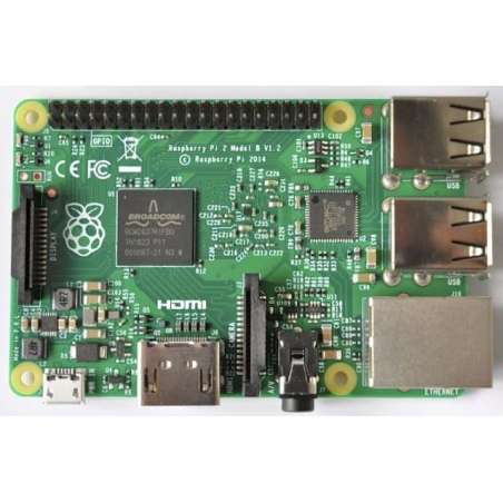 Raspberry Pi 2 Model B (Quad-core 800MHz,1GB LPDDR2, BCM2836)