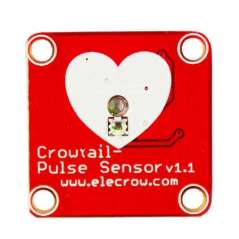 Crowtail- Pulse Sensor (ER-CT010712P) measure the heart rate of the human