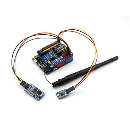 UNO PLUS Package A, Improved UNO (100% Arduino-Compatible) UNO R3, ATMEGA328P-AU with Various Sensors