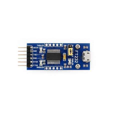 FT232 USB UART Board micro USB (Waveshare)  USB TO UART solution with USB micro connector