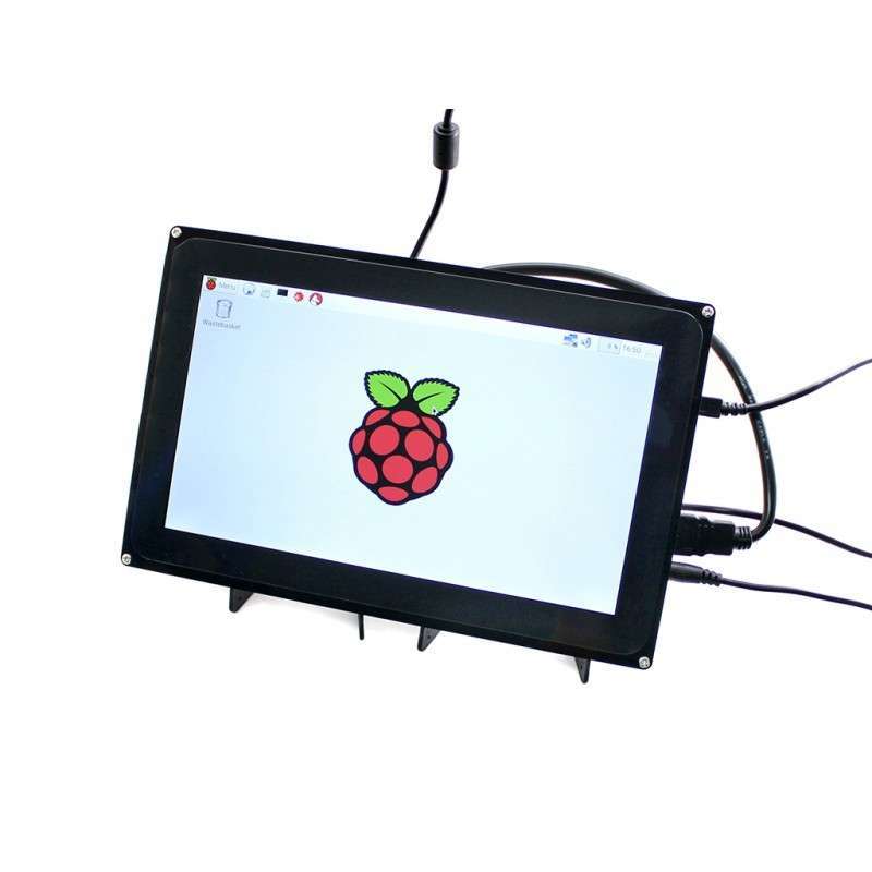 10.1inch HDMI LCD (H) (with case), 1024x600 Touch Screen Waveshare (WS-11557)