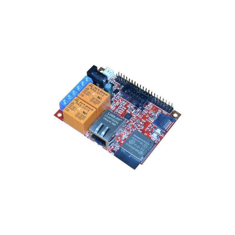 ESP32-EVB (Olimex) DEVELOPMENT BOARD WITH WIFI BLE ETHERNET MICRO SD CARD UEXT AND GPIO