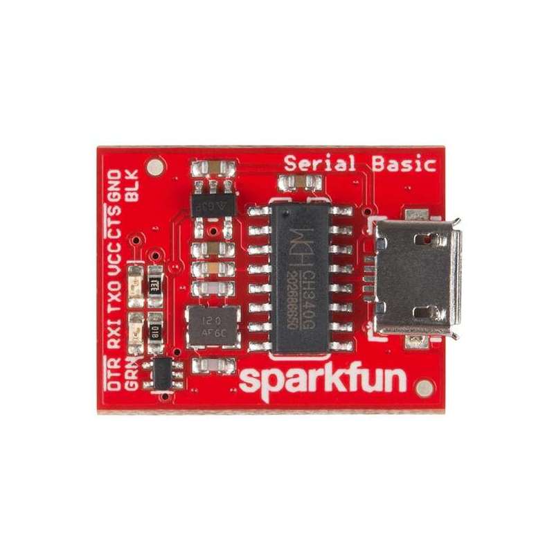 SparkFun Serial Basic Breakout - CH340G (DEV-14050) 5V And 3.3V