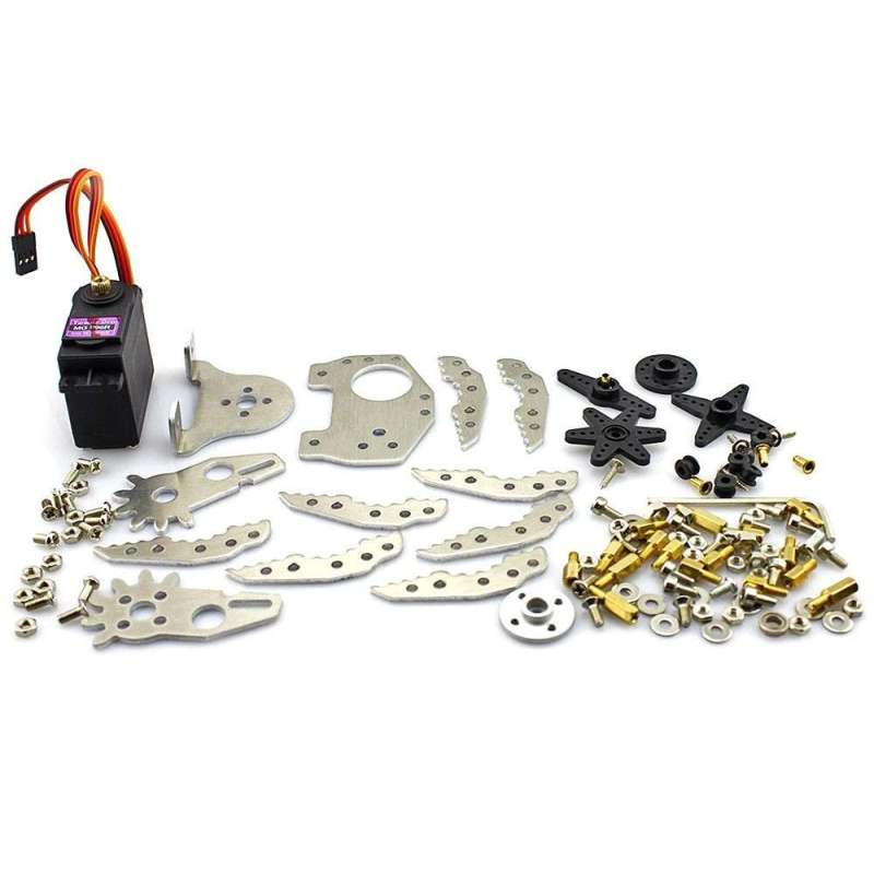 CL4 Aluminium Robot Arm Clamp Claw Mount Kit with MG996R Servo (ER