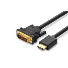 HDMI to DVI Adapter (ER-PCW15965D)  1.5m, Gold-Plated connectors