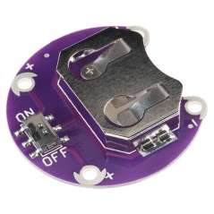 LilyPad Coin Cell Battery Holder - Switched - 20mm (Sparkfun DEV-13883)