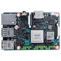 ASUS Tinker Board (Rockchip Quad-Core 1.8GHz, 2GB RAM,WiFi,BT,1Gbit LAN, HD)