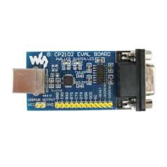 CP2102 EVAL BOARD (Waveshare 574) USB, RS232, DB9 Connector
