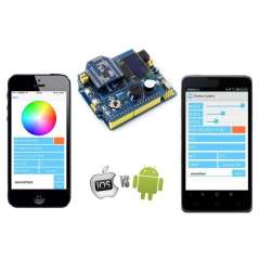 Dual-mode Bluetooth to TTL serial  (Waveshare 12190) for iOS and Android