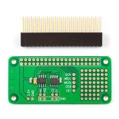 ADC-DAC Pi Zero (AB Electronics UK) 2channel 12bit analogue to digital and digital to analogue converter for Raspberry Pi