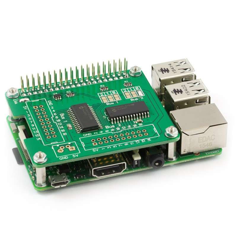 IO Pi Plus (AB Electronics UK) 32channel digital expansion board for