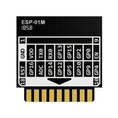 ESP-01M ESP8285 Low Power Consumption Wifi Module (ER-DTE00529W)