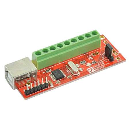 8 Channel USB GPIO Module With Analog Inputs (NU-GP80001)