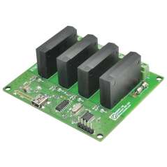 4 Channel USB Solid State Relay Module (NU-SSR40001)