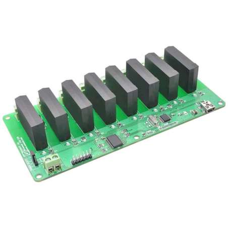 8 Channel USB Solid State Relay Module (NU-SSR80001)