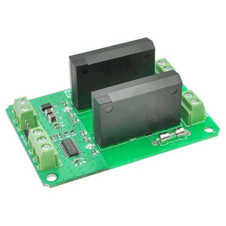 2 Channel Solid State Relay Controller Board  (NU-SSRC20001)