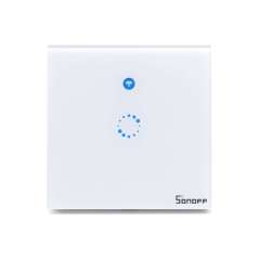 Sonoff T1: 1 Gang WiFi & RF 86 Type Smart Wall Touch Light Switch (IM170525001)