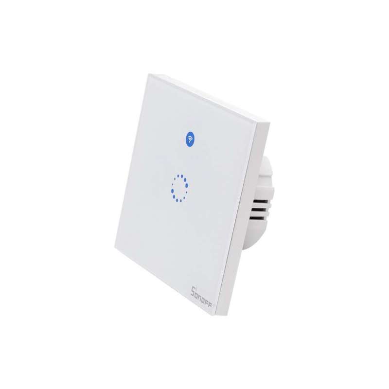 Sonoff T0/T1 EU Smart Wifi Wall Touch Interruttore Della Luce 1/2/3 Gang Touch/WiFi/433 RF/APP Controller Domestico Intelligente Remoto Funziona Con Alexa - Foto 4