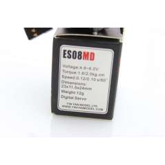 EMAX ES08MD High Sensitive Metal Core Mini Servo Motor (ER-RMS19004S)