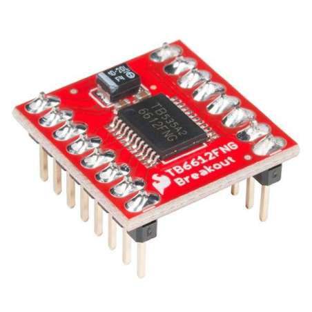 SparkFun Motor Driver - Dual TB6612FNG with Headers (SF-ROB-13845)