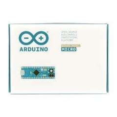 Arduino Micro -Retail, Development Board,  ATmega32U4 MCU, 20 3.3V I/O, 12 Analogue Inputs (A100053)