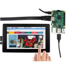 7inch HDMI LCD (H) (with case), 1024x600, IPS (WS-13857)