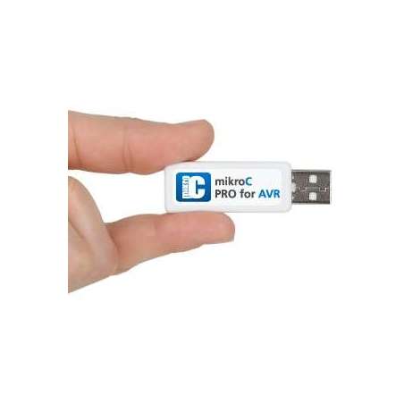 mikroC PRO for AVR compiler with USB Dongle Licence  (MIKROE-732)