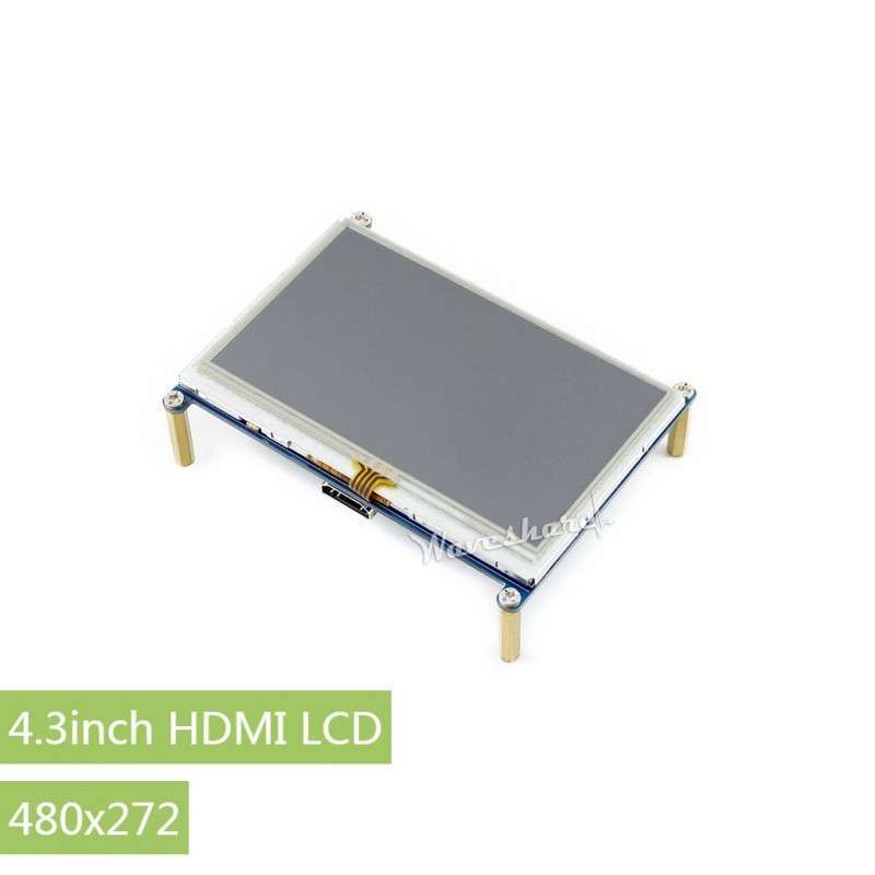 4.3inch HDMI LCD, 480×272 (WS-11865)