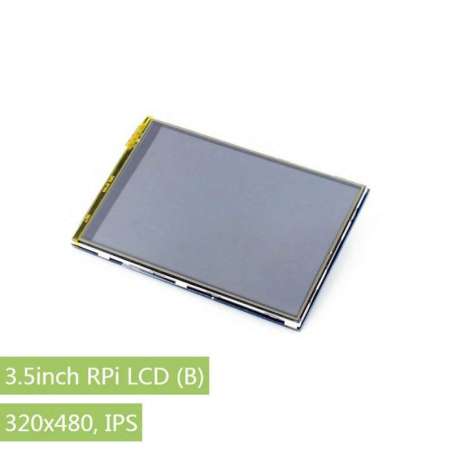 3.5inch RPi LCD (B), 320×480, IPS (WS-12287)