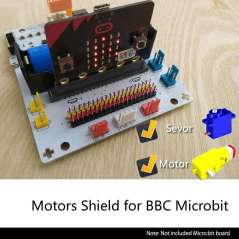 Pinout Motor/ Servor Shield for  Micro: bit BBC  (ER-DTS09534M)