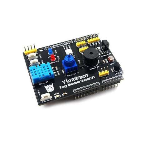 Multifunction DHT11 LM35 Temperature Humidity Easy Module Shield for Arduino UNO (ER-ARS03218S)