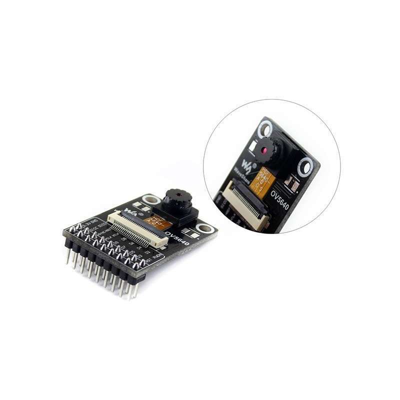 OV5640 Camera Board (A), 5 Megapixel 2592x1944 (WS-13926)