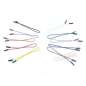 10x Jumper Wire 1-pin 2.54-pitch 200mm  /10pcs pack/   (WS-6368 )