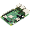 Raspberry Pi 3 Model B+ BCM2837B0 SoC, IoT, PoE, 64bit 1.4GHz quad core, 1GB RAM, dual-band 802.11 b/g/n/ac 300Mbit/s, BT4.2 Raspberry Pi 3 Model B+ BCM2837B0 SoC, IoT, PoE, 64bit 1.4GHz quad core, 1GB RAM, dual-band 802.11 b/g/n/ac 300Mbit/s, BT4.2