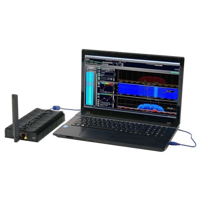 Spectran Hf 80200 V5 X Aaronia Real Time Usb Spectrum Analyzer 9khz 20ghz