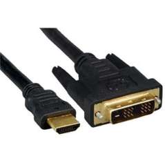 PremiumCord Prepojovací kábel HDMI samec/DVI samec 1m (KPHDMD1) HDMI A male to DVI-D male (18+1)