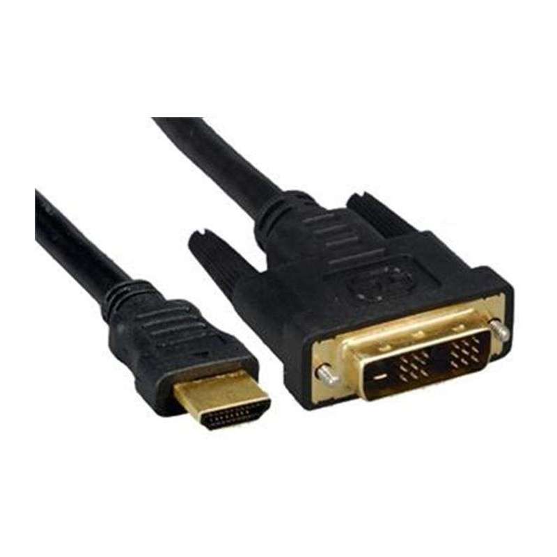 PremiumCord Prepojovací kábel HDMI samec/DVI samec 1m (KPHDMD1) HDMI A male to DVI-D male (18+1)