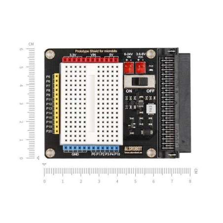 Micro:bit BBC  Prototype Expansion Board (ER-DTS04512B) MicroBit 62x82mm