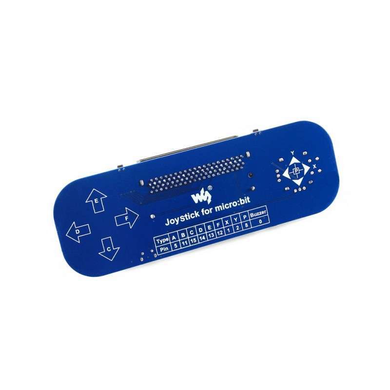 Gamepad Module Gamepad module for micro:bit BBC, Joystick and Buttons (WS-14593) Waveshare