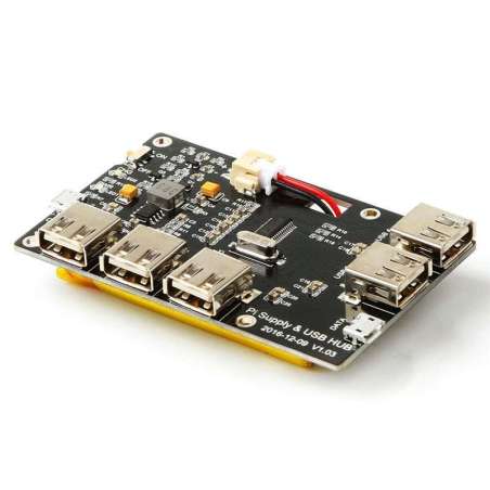 Raspberry Pi Supply & USB HUB (ER-RPA06018H) power charging for all Raspberry Pi