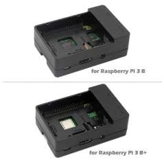 Raspberry Pi 3B+ Case with Cooling Fan + Heatsinks (ER-RPA07510C)