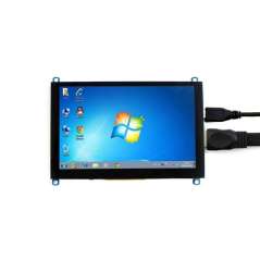 5inch HDMI LCD (H), 800x480, supports various systems, capacitive touch (WS-14300) Waveshare