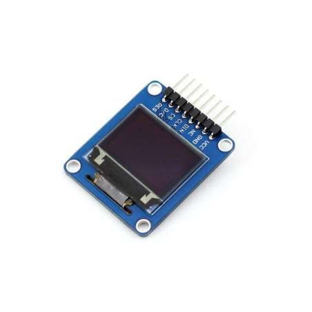 0.95inch RGB OLED (A) (WS-10507) 0.95inch RGB OLED, SPI interface, curved/horizontal pinheader