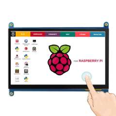 7inch Display 1024x600 HDMI LCD  with Touch Screen (ER-ESP01215E) for Raspberry Pi,Banana Pi, BB Black