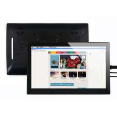 13.3inch Capacitive Touch Screen LCD with Case, 1920×1080, HDMI, IPS, Various Systems Support (WS-16643)