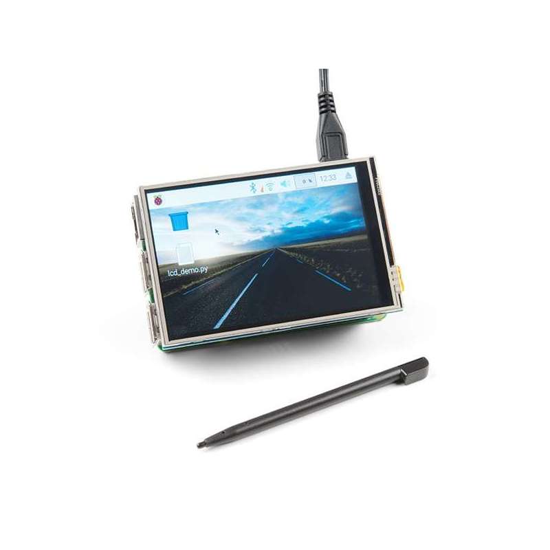 3.5inch RPi LCD (A) (Waveshare) 320×480  Touch Screen TFT LCD for Raspberry Pi